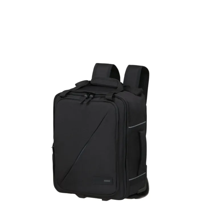 Kleine Reistassen|Handbagage Reistassen>American Tourister Take2Cabin Backpack/Wheels MS black