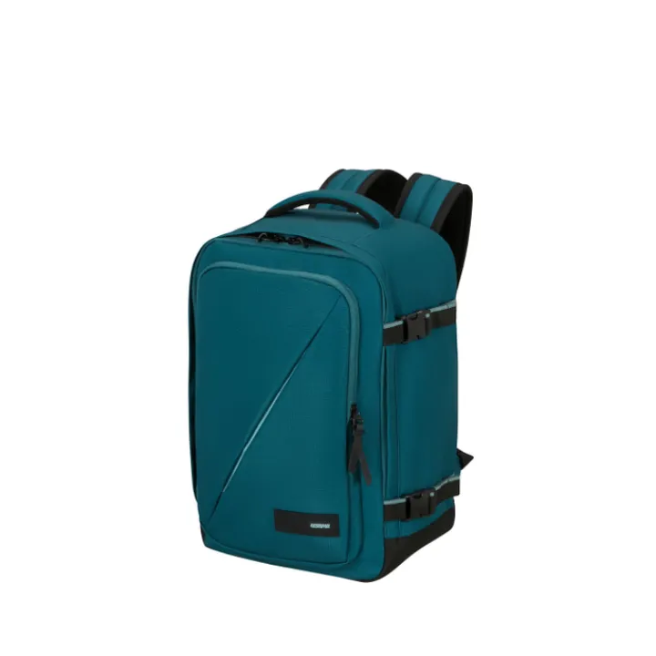 Kleine Reistassen|Handbagage Reistassen>American Tourister Take2Cabin Casual Backpack S totally teal