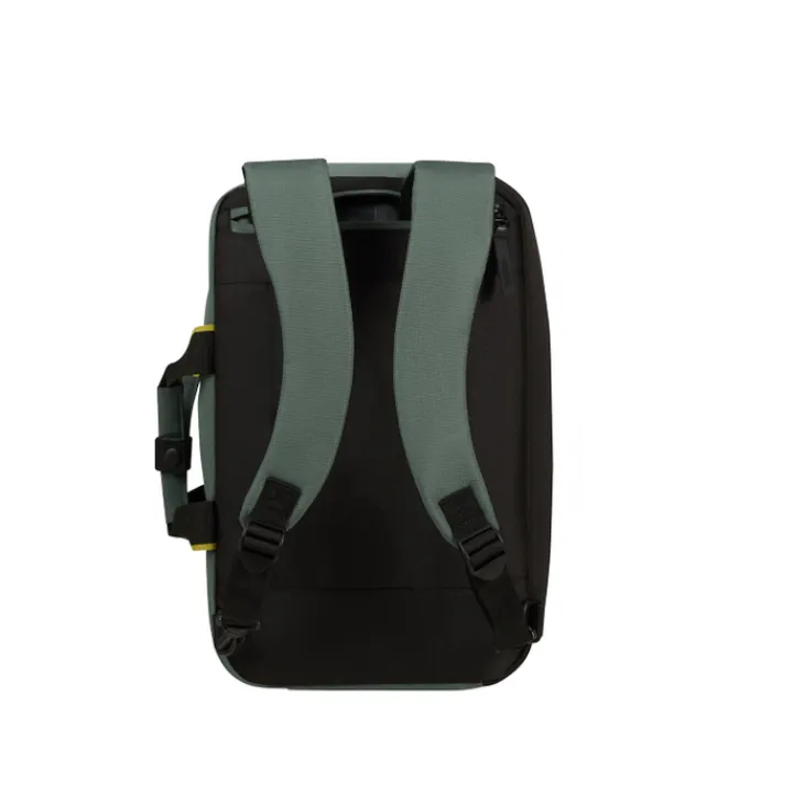 Kleine Reistassen|Handbagage Reistassen>American Tourister TAKE2CABIN 3-Way Boarding Bag dark forest