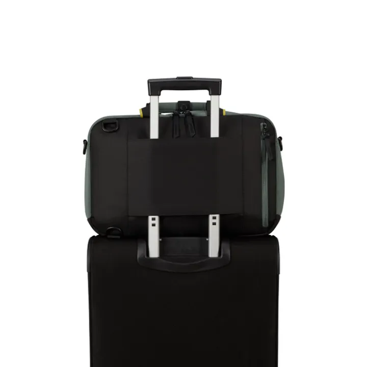 Kleine Reistassen|Handbagage Reistassen>American Tourister TAKE2CABIN 3-Way Boarding Bag dark forest