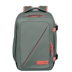 Kleine Reistassen|Handbagage Reistassen>American Tourister TAKE2CABIN Casual Backpack S sage/coral