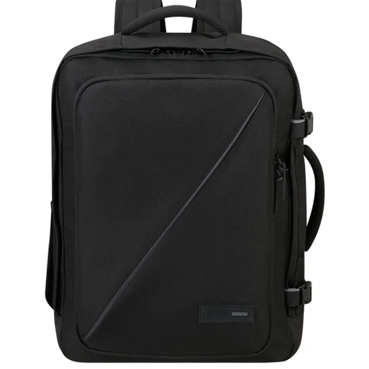 Handbagage Reistassen|Heren Reistassen>American Tourister TAKE2CABIN Casual Backpack M black