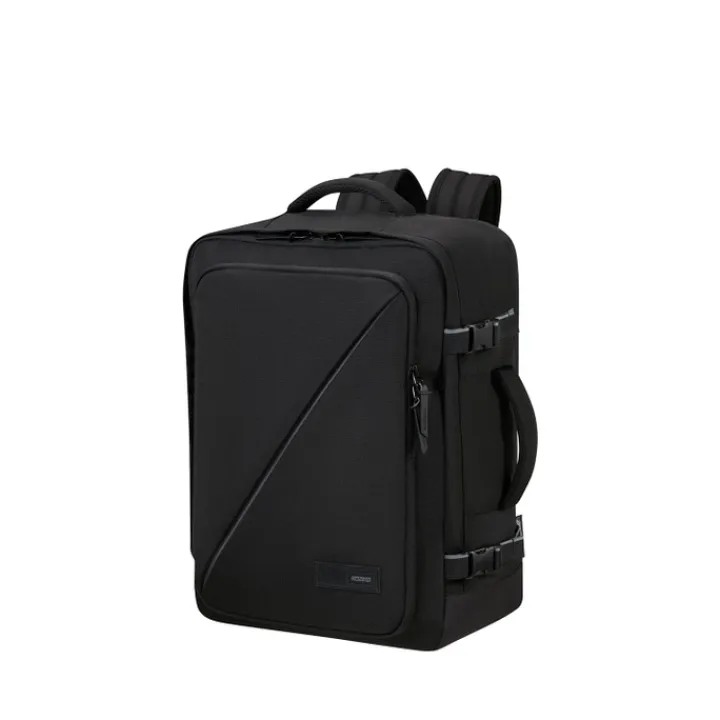 Handbagage Reistassen|Heren Reistassen>American Tourister TAKE2CABIN Casual Backpack M black