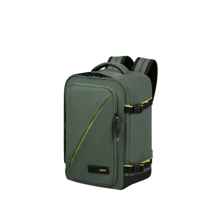 Kleine Reistassen|Handbagage Reistassen>American Tourister TAKE2CABIN Casual Backpack S dark forest