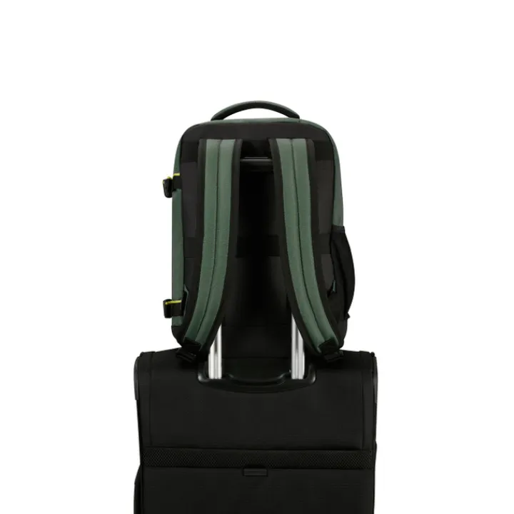 Kleine Reistassen|Handbagage Reistassen>American Tourister TAKE2CABIN Casual Backpack S dark forest