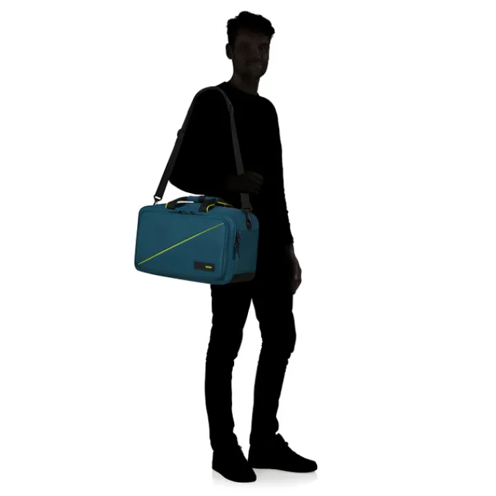 Kleine Reistassen|Handbagage Reistassen>American Tourister TAKE2CABIN 3-Way Boarding Bag harbor blue