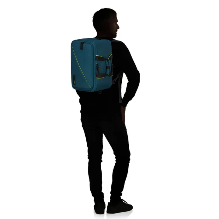 Kleine Reistassen|Handbagage Reistassen>American Tourister TAKE2CABIN 3-Way Boarding Bag harbor blue