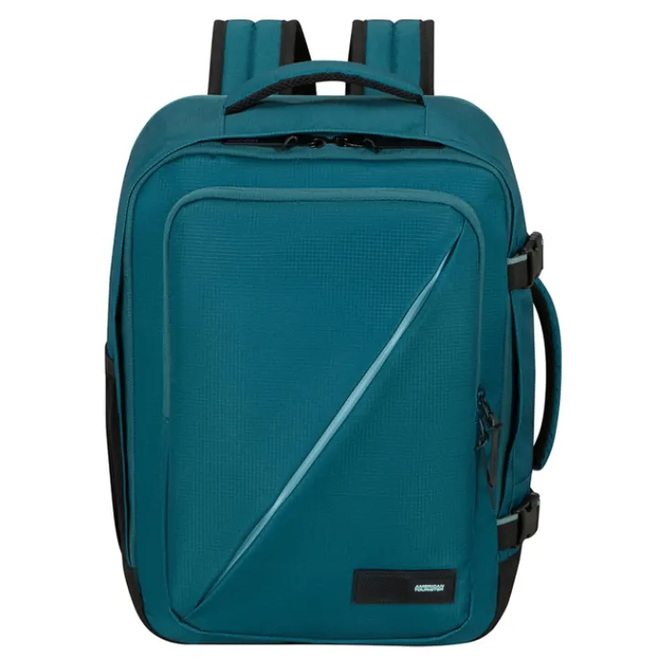 Kleine Reistassen|Handbagage Reistassen>American Tourister Take2Cabin Casual Backpack MS totally teal