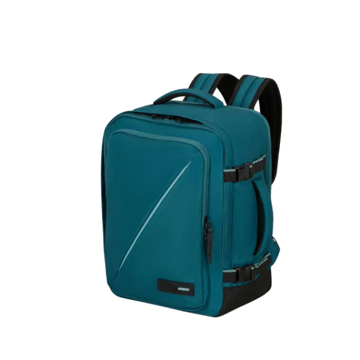 Kleine Reistassen|Handbagage Reistassen>American Tourister Take2Cabin Casual Backpack MS totally teal