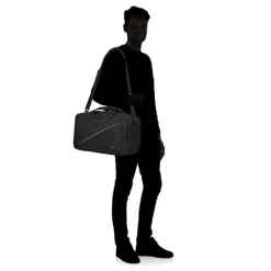 Kleine Reistassen|Handbagage Reistassen>American Tourister TAKE2CABIN 3-Way Boarding Bag black