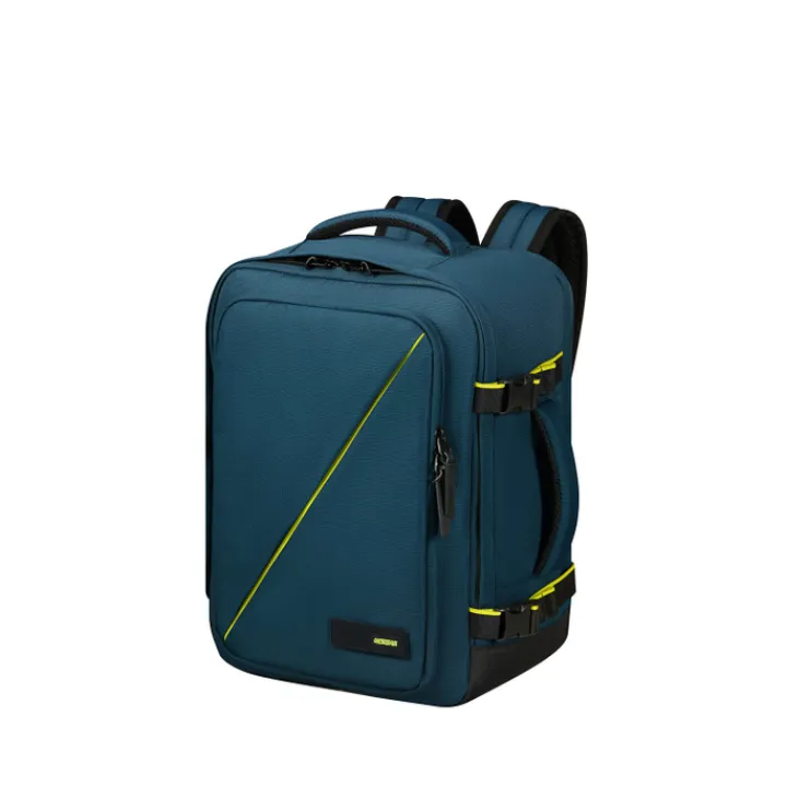 Kleine Reistassen|Handbagage Reistassen>American Tourister TAKE2CABIN Casual Backpack MS harbor blue