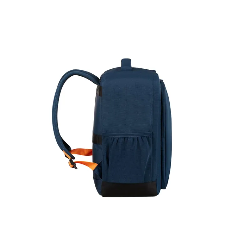 Kleine Reistassen|Handbagage Reistassen>American Tourister TAKE2CABIN Casual Backpack S navy/radiant orange