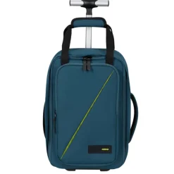 Kleine Reistassen|Handbagage Reistassen>American Tourister TAKE2CABIN Wheeled Backpack S harbor blue