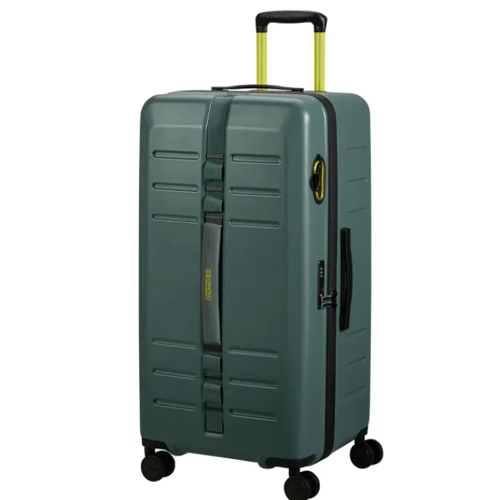 Reistrolleys|Reiskoffers>American Tourister Trailon Trunk 80/30 TSA dark forest