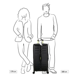 Reistrolleys|Reiskoffers>American Tourister Trailon Trunk 80/30 TSA coronet blue