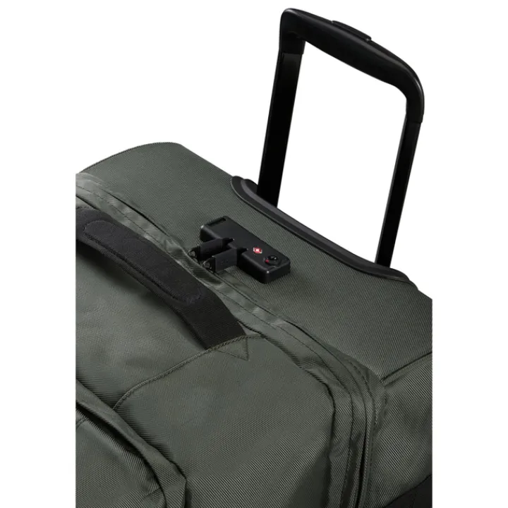 Grote Reistassen|Heren Reistassen>American Tourister Urban Track Duffle/Wheels L dark khaki