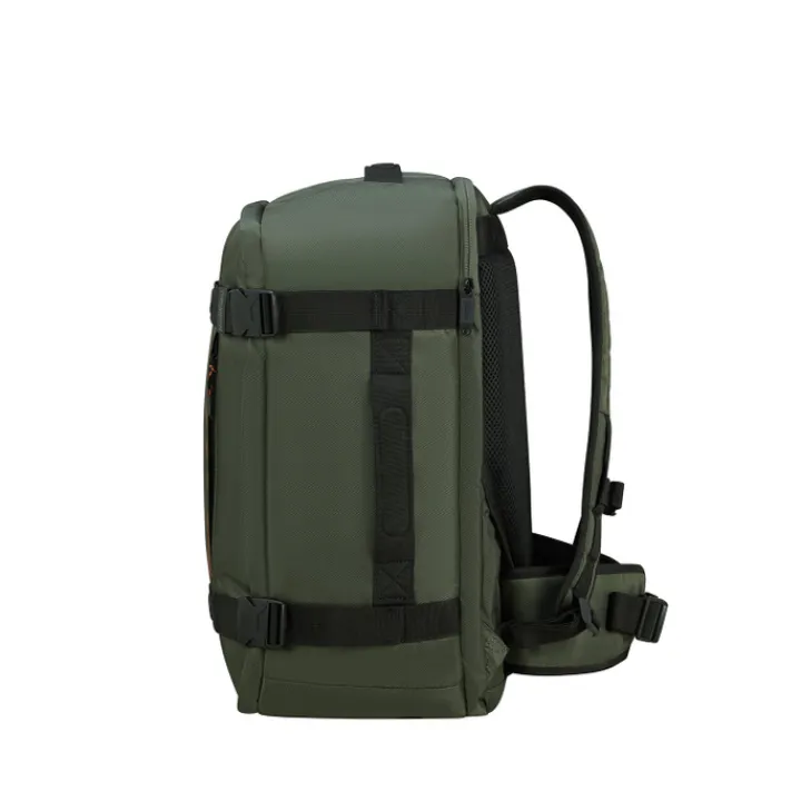 Handbagage Reistassen|Heren Reistassen>American Tourister Urban Track Travel Backpack dark khaki