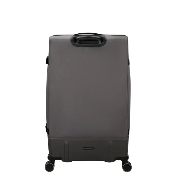 Reistrolleys|Reiskoffers>American Tourister Urban Track Spinner L TSA dark grey