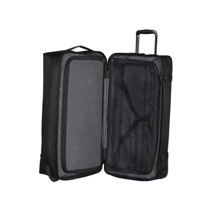 Grote Reistassen|Heren Reistassen>American Tourister Urban Track Duffle/Wheels L asphalt black