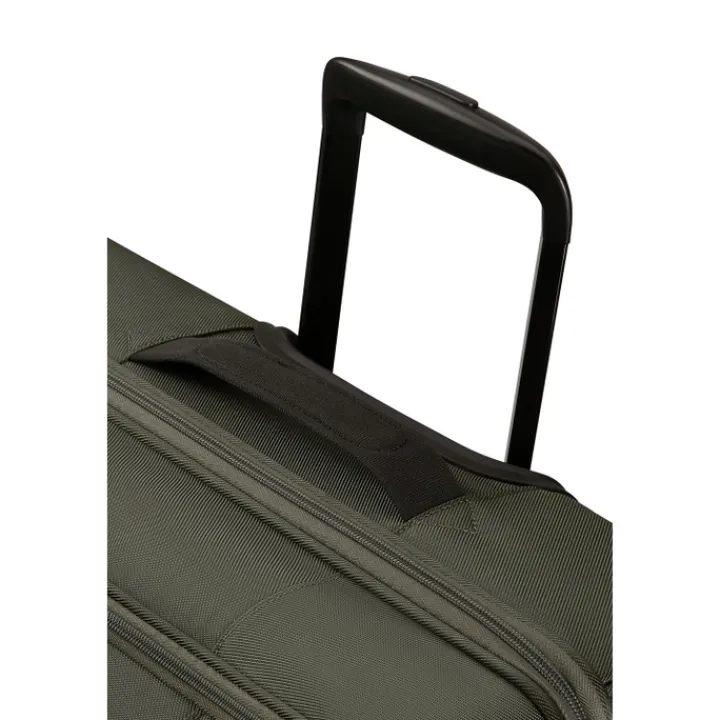 Reistrolleys|Reiskoffers>American Tourister Urban Track Spinner L TSA dark khaki