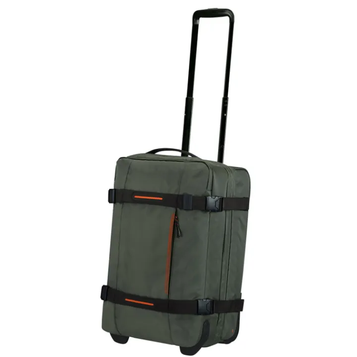 Handbagage Reistassen|Heren Reistassen>American Tourister Urban Track Duffle/Wheels S dark khaki