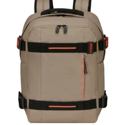 Grote Rugzakken|Heren Rugzakken>American Tourister Urban Track Laptop Backpack 15,6" coated Beige/Orange