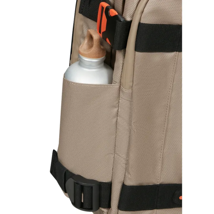 Grote Rugzakken|Heren Rugzakken>American Tourister Urban Track Laptop Backpack 15,6" coated Beige/Orange