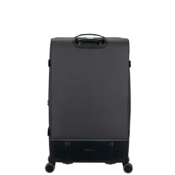 Reistrolleys|Reiskoffers>American Tourister Urban Track Spinner L TSA Coated black/lime