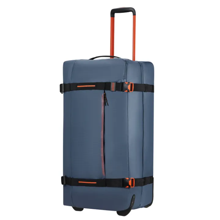 Grote Reistassen|Heren Reistassen>American Tourister Urban Track Duffle/Wheels L Coated navy/orange