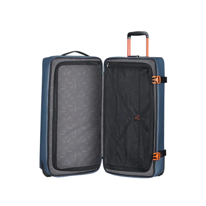 Grote Reistassen|Heren Reistassen>American Tourister Urban Track Duffle/Wheels L Coated navy/orange