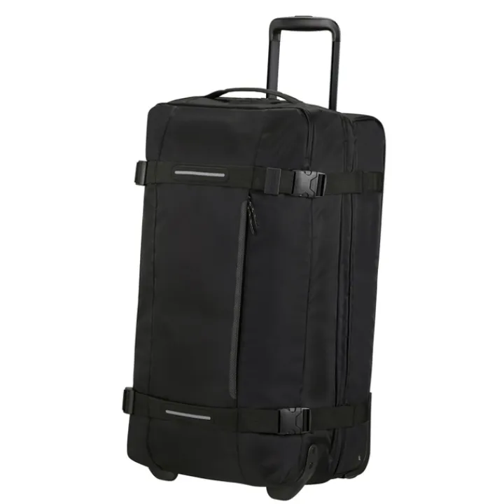 Grote Reistassen|Heren Reistassen>American Tourister Urban Track Duffle/Wheels M asphalt black