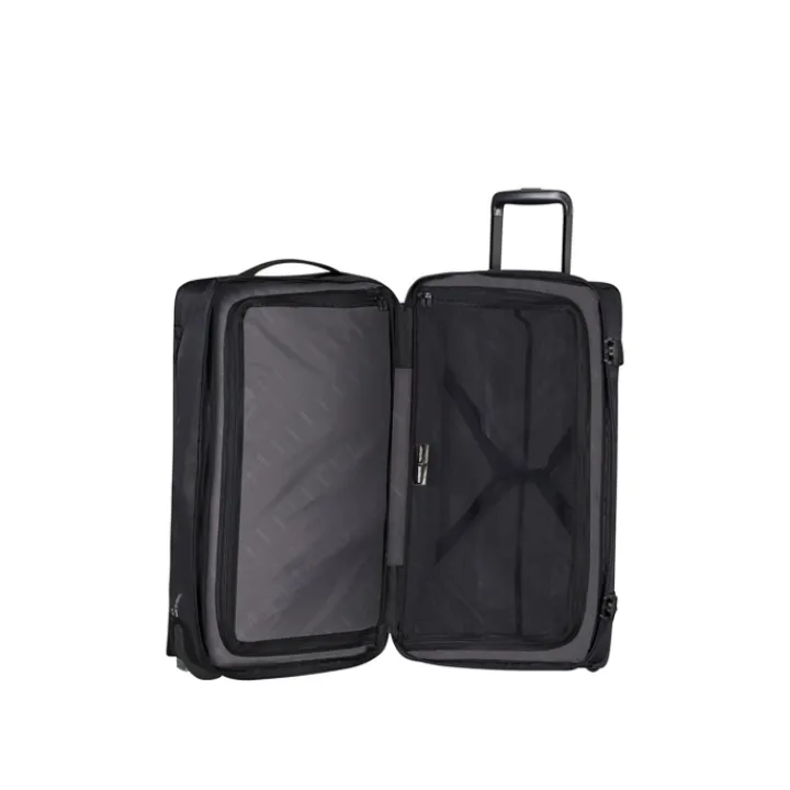 Grote Reistassen|Heren Reistassen>American Tourister Urban Track Duffle/Wheels M asphalt black
