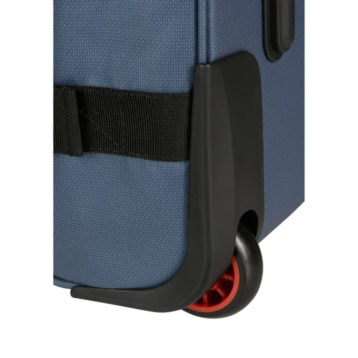 Heren Reistassen|Dames Reistassen>American Tourister Urban Track Duffle/Wheels S Coated navy/orange