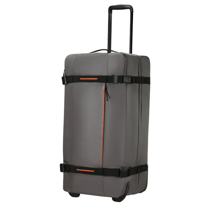 Grote Reistassen|Heren Reistassen>American Tourister Urban Track Duffle/Wheels L dark grey