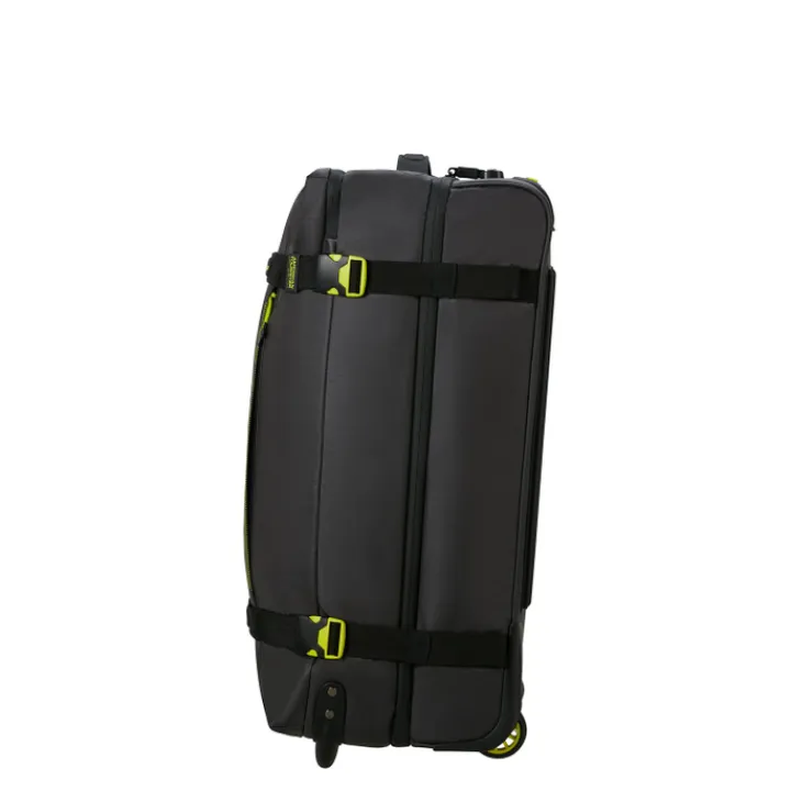 Grote Reistassen|Heren Reistassen>American Tourister Urban Track Duffle/Wheels M Coated black/lime