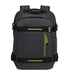 Heren Rugzakken|Dames Rugzakken>American Tourister Urban Track Laptop Backpack 15,6" coated black/Lime