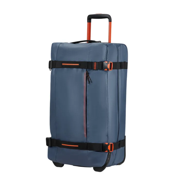 Grote Reistassen|Heren Reistassen>American Tourister Urban Track Duffle/Wheels M Coated navy/orange