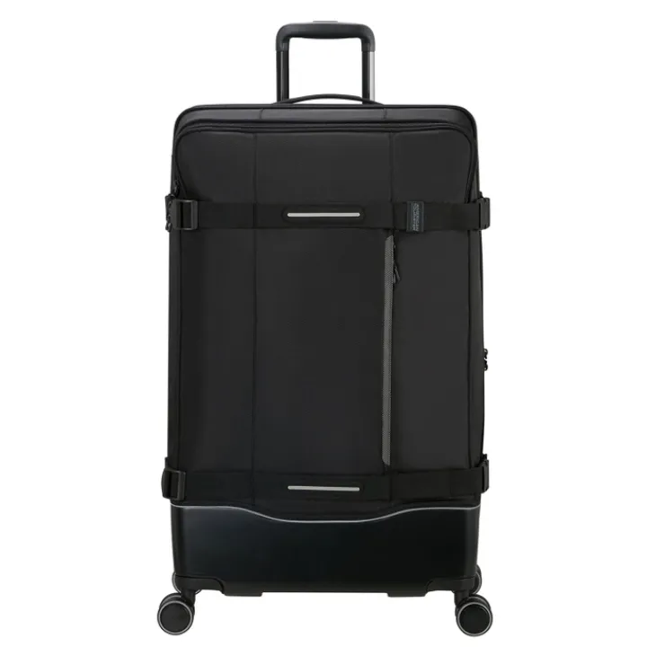 Reistrolleys|Reiskoffers>American Tourister Urban Track Spinner L TSA asphalt black