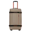 Grote Reistassen|Heren Reistassen>American Tourister Urban Track Wheeled Duffle M Coated beige/orange