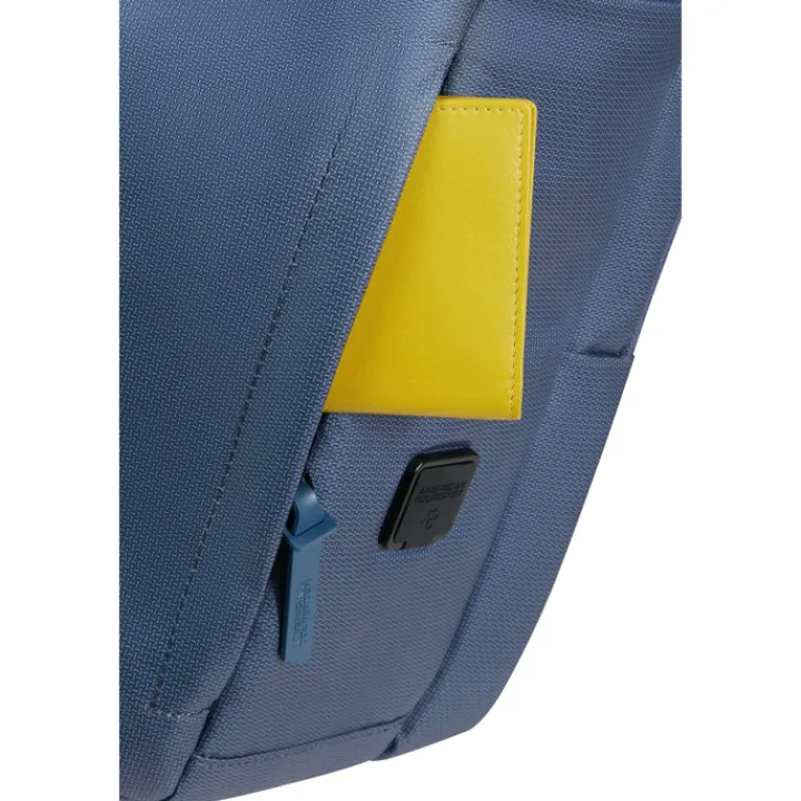 15.6 Inch Laptoptassen|Laptop Rugzakken>American Tourister Urban Groove Ug11 Lapt Bp 15.6" Tech navy/orange