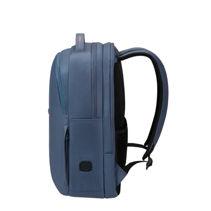 15.6 Inch Laptoptassen|Laptop Rugzakken>American Tourister Urban Groove Ug11 Lapt Bp 15.6" Tech navy/orange