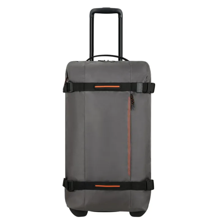 Grote Reistassen|Heren Reistassen>American Tourister Urban Track Duffle/Wheels M dark grey