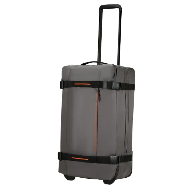 Grote Reistassen|Heren Reistassen>American Tourister Urban Track Duffle/Wheels M dark grey