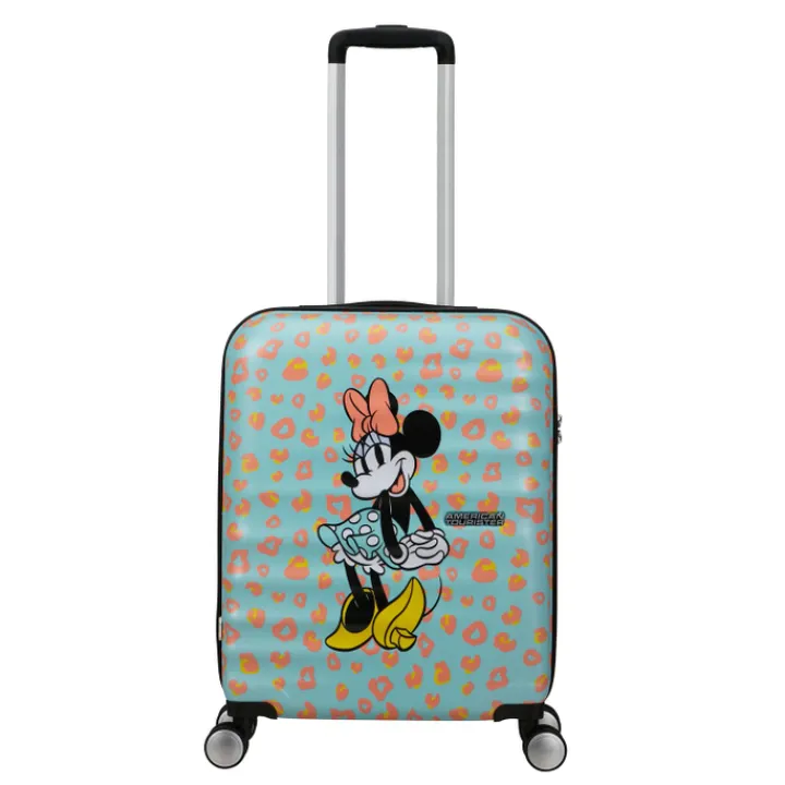 Transavia Trolleys|Ryanair Trolleys>American Tourister Wavebreaker Disney Spinner 55/20 TSA minnie pastel dots