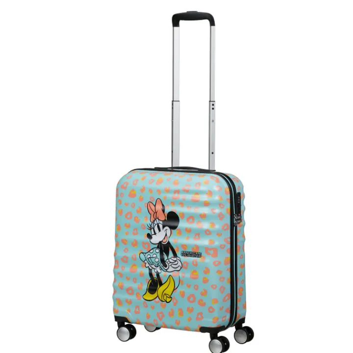 Transavia Trolleys|Ryanair Trolleys>American Tourister Wavebreaker Disney Spinner 55/20 TSA minnie pastel dots