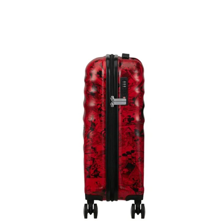 Ryanair Trolleys|Handbagage Trolleys>American Tourister Wavebreaker Disney Spinner 55/20 TSA mickey comics red