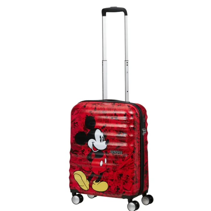 Ryanair Trolleys|Handbagage Trolleys>American Tourister Wavebreaker Disney Spinner 55/20 TSA mickey comics red