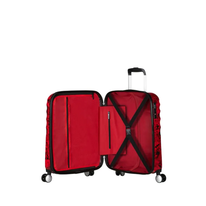 Ryanair Trolleys|Handbagage Trolleys>American Tourister Wavebreaker Disney Spinner 55/20 TSA mickey comics red
