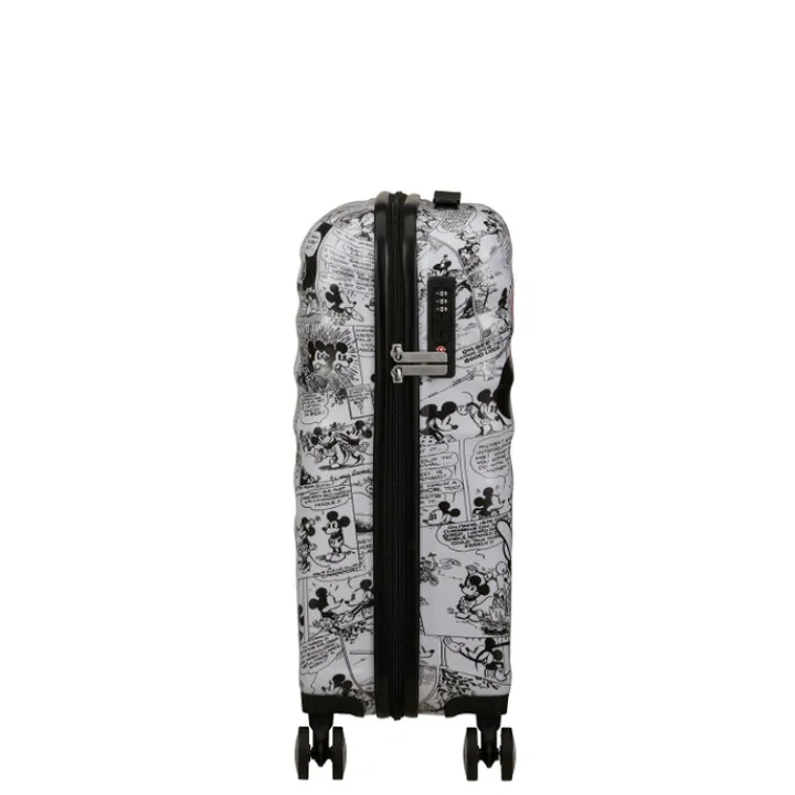 Handbagage Trolleys|Transavia Trolleys>American Tourister Wavebreaker Disney Spinner 55/20 TSA minnie comics white