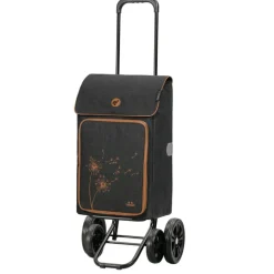 Boodschappen Trolleys|Reistrolleys>Andersen Quattro Shopper Erbo black